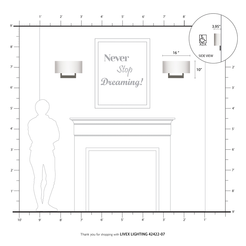 Beaumont Lane Contemporary 3-Light Metal & Fabric Wall Sconce in Bronze