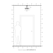 Beaumont Lane Contemporary 5 Light Polished Brass Chain Hang/Ceiling Mount