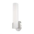 Beaumont Lane Contemporary 8W LED Metal ADA Wall Sconce in Polished Chrome