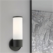 Beaumont Lane Contemporary 1-Light Metal & Glass ADA Single Sconce in Black