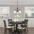 Beaumont Lane Contemporary Convertible Chain Hang/Ceiling Mount