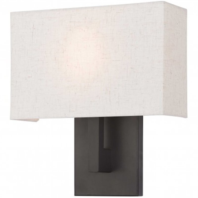 Beaumont Lane Contemporary Steel ADA Wall Sconce in Bronze Finish