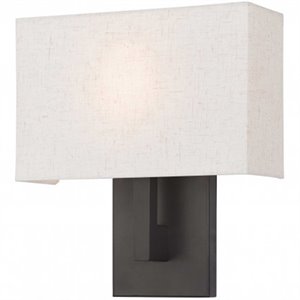 Beaumont Lane Contemporary Steel ADA Wall Sconce in Bronze Finish