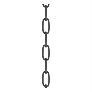Beaumont Lane Contemporary Black 3' Standard Decorative Chain