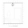 Beaumont Lane Contemporary 3-Light Metal Chandelier in Black