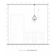 Beaumont Lane Contemporary 3-Light Metal Chandelier in Black
