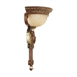 Beaumont Lane Contemporary Resin Wall Sconce in Bronze Finish