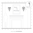 Beaumont Lane Contemporary Resin Wall Sconce in Bronze Finish