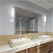 Beaumont Lane Modern 1-Light Metal ADA Wall Sconce in Polished Chrome