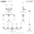 Beaumont Lane Modern 1-Light Metal ADA Wall Sconce in Polished Chrome