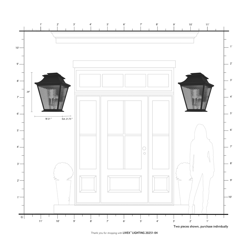 Beaumont Lane Contemporary Brass Outdoor Wall Lantern in Black
