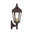 Beaumont Lane Contemporary Aluminum Outdoor Wall Lantern in Bronze