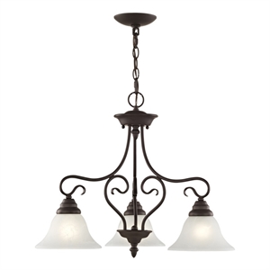 Beaumont Lane Contemporary 3 Light Bronze Dinette/ Ceiling Mount