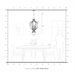 Beaumont Lane Contemporary 5 Light Chandelier in Polished Chrome