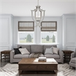 Beaumont Lane Contemporary 5 Light Chandelier in Polished Chrome