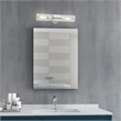 Beaumont Lane 2-Light Metal & Glass ADA Vanity Sconce in Brushed Nickel