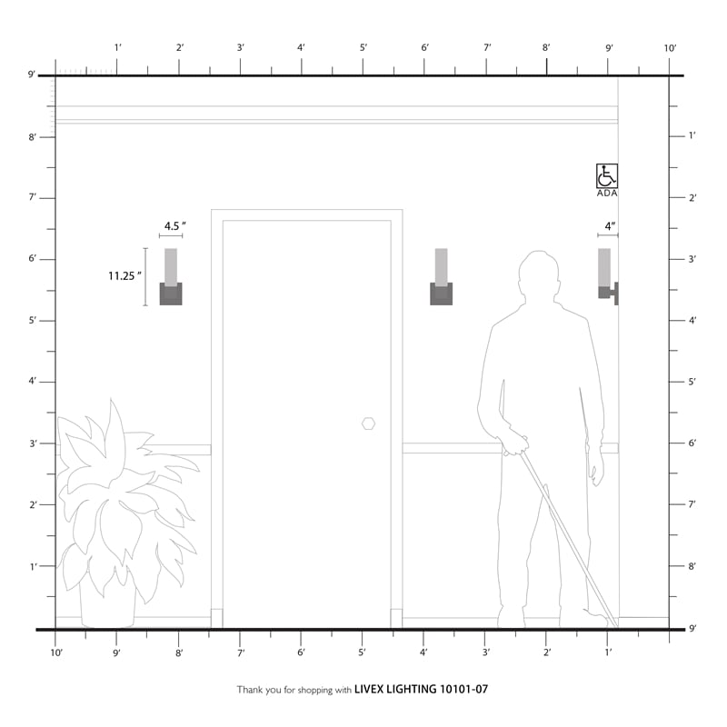 Beaumont Lane Contemporary 1-Light Twist Lock Metal Single Sconce in Bronze
