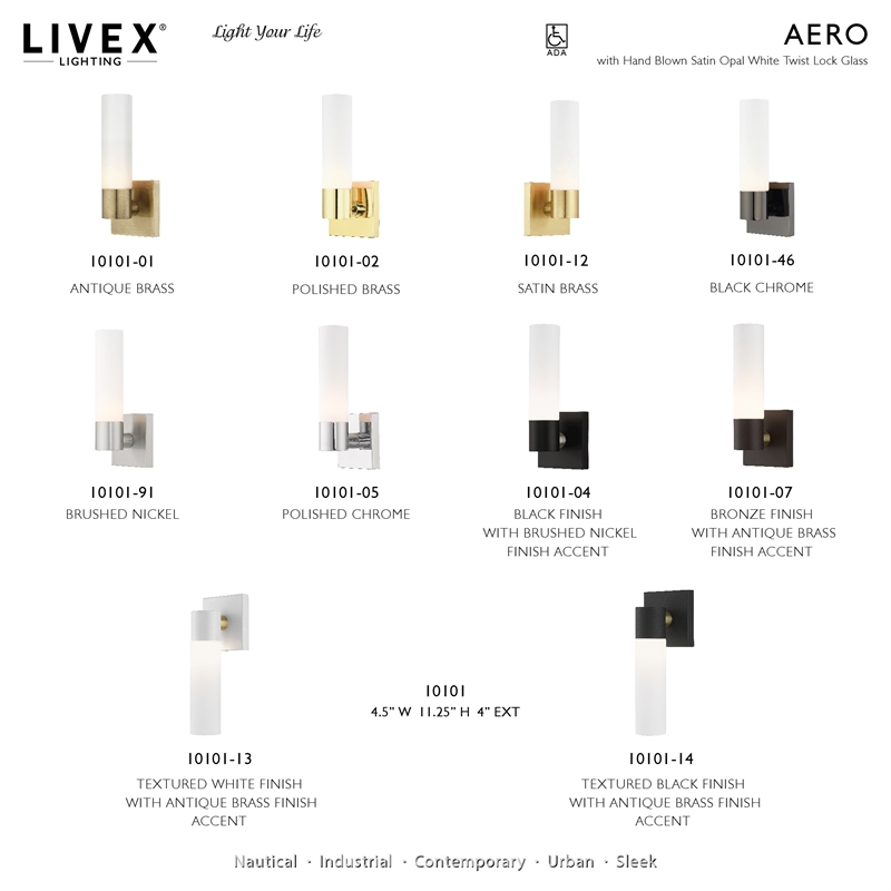 Beaumont Lane Contemporary 1-Light Twist Lock Metal Single Sconce in Bronze