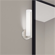 Beaumont Lane Contemporary 8W LED Metal ADA Wall Sconce in Brushed Nickel