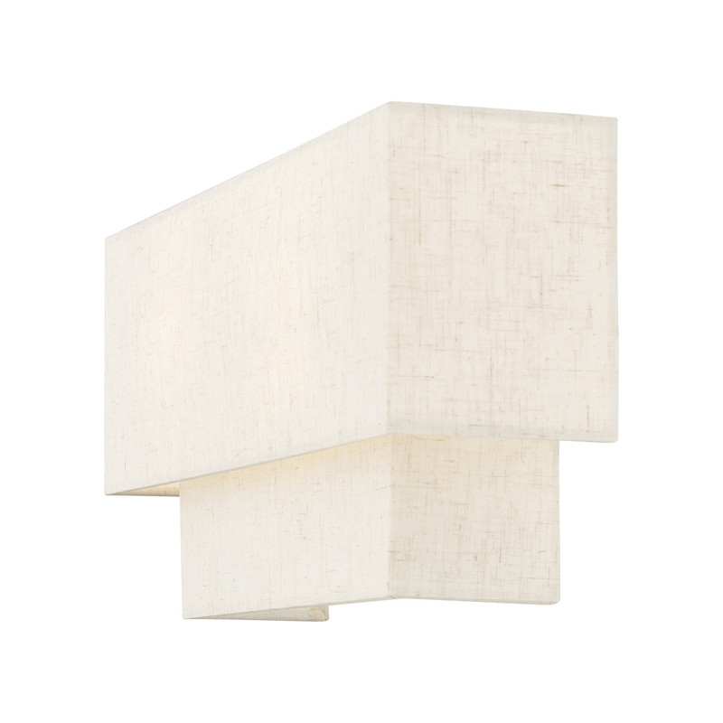 Beaumont Lane Contemporary 2 Light Semi Flush Mount in English Bronze