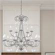 Beaumont Lane Contemporary 15 Light Foyer Chandelier in Polished Chrome