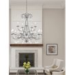 Beaumont Lane Contemporary 15 Light Foyer Chandelier in Polished Chrome