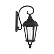 Beaumont Lane Contemporary 2 Light Outdoor Wall Lantern in Textured Black