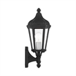 Beaumont Lane Contemporary Outdoor Wall Lantern in Textured Black