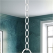 Beaumont Lane Contemporary White 3' Standard Decorative Chain