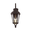 Beaumont Lane Contemporary 2 Light Outdoor Wall Lantern in Bronze