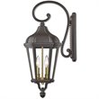 Beaumont Lane Contemporary 2 Light Outdoor Wall Lantern in Bronze