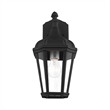 Beaumont Lane Contemporary Outdoor Wall Lantern in Textured Black