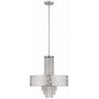 Beaumont Lane Contemporary 4 Light Pendant Light in Polished Chrome