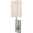 Beaumont Lane Contemporary ADA Wall Sconce in Brushed Nickel