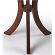 Beaumont Lane Modern Transitional Wood Side Table In Umber Finish
