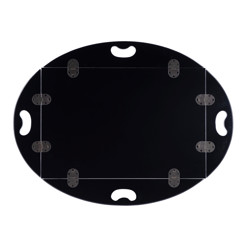 Beaumont Lane Wood Traditional Coffee Table - Black Licorice