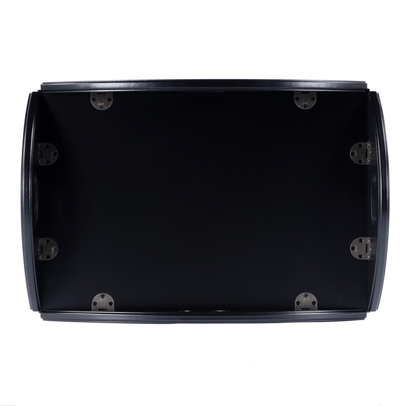 Beaumont Lane Wood Traditional Coffee Table - Black Licorice