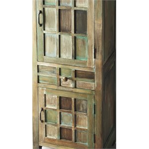 Beaumont Lane Modern Wood Transitional Painted Accent Cabinet