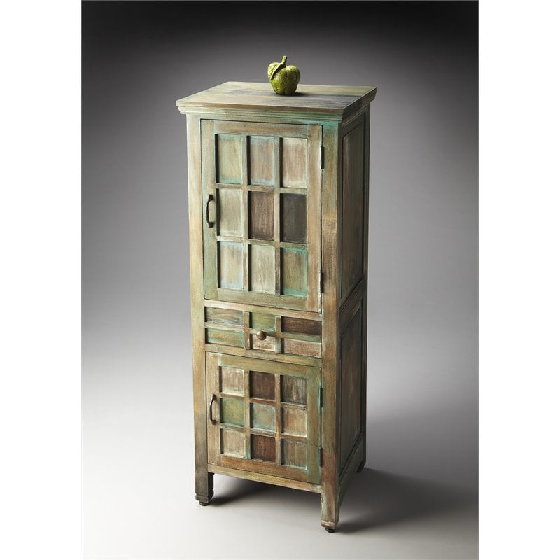 Beaumont Lane Modern Wood Transitional Painted Accent Cabinet