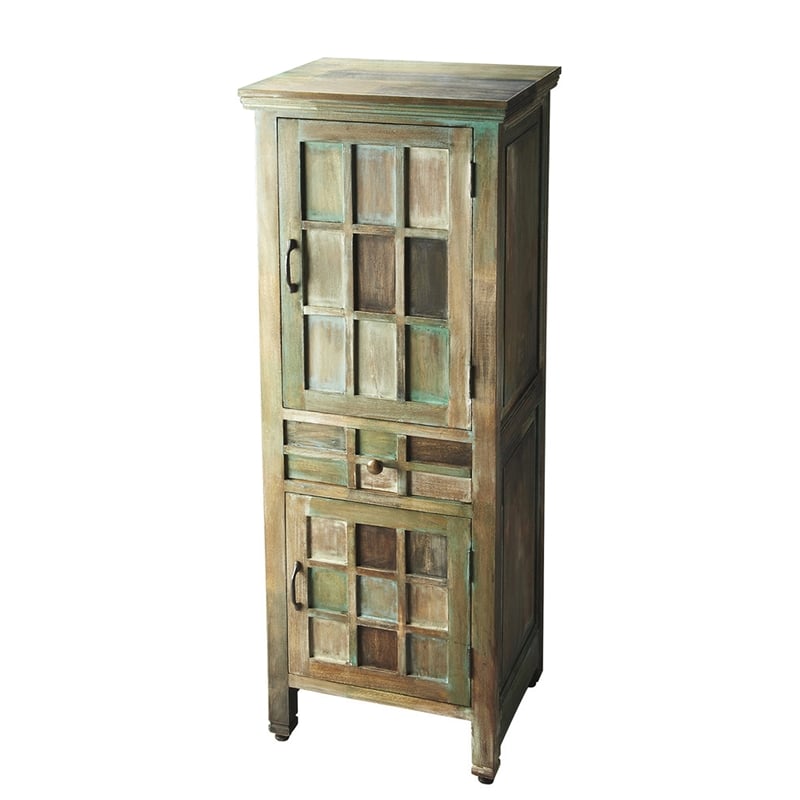Beaumont Lane Modern Wood Transitional Painted Accent Cabinet