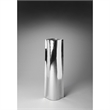 Beaumont Lane Metal Contemporary Contemporary Floor Vase in Silver