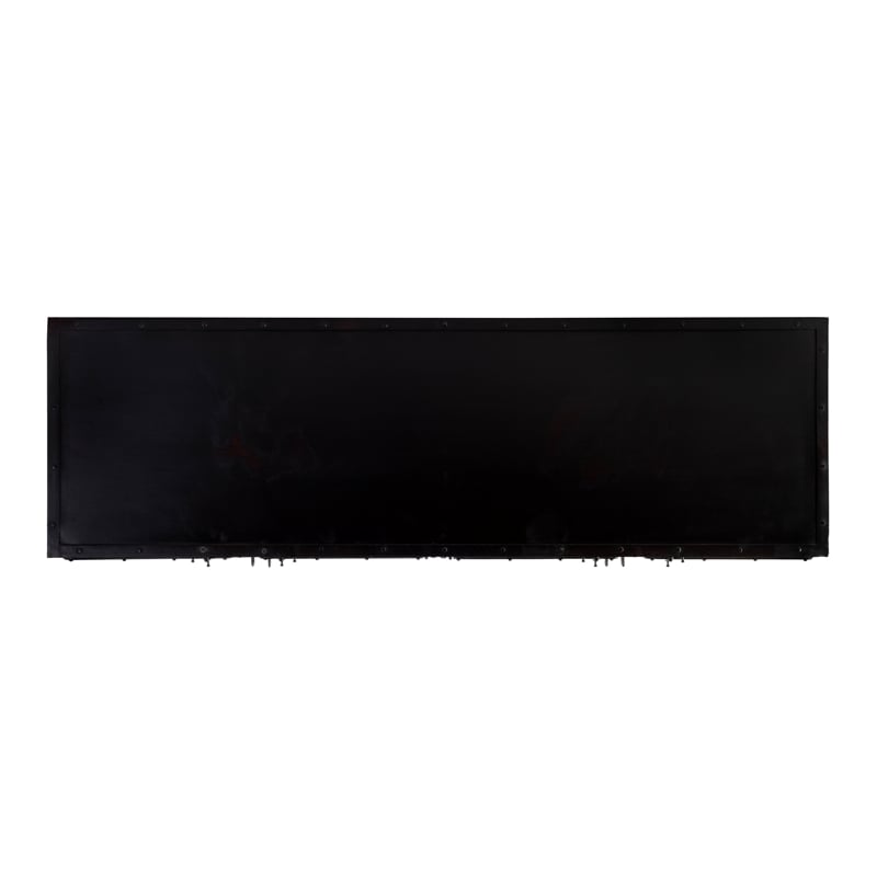 Beaumont Lane Modern Industrial Iron Console Cabinet - Black
