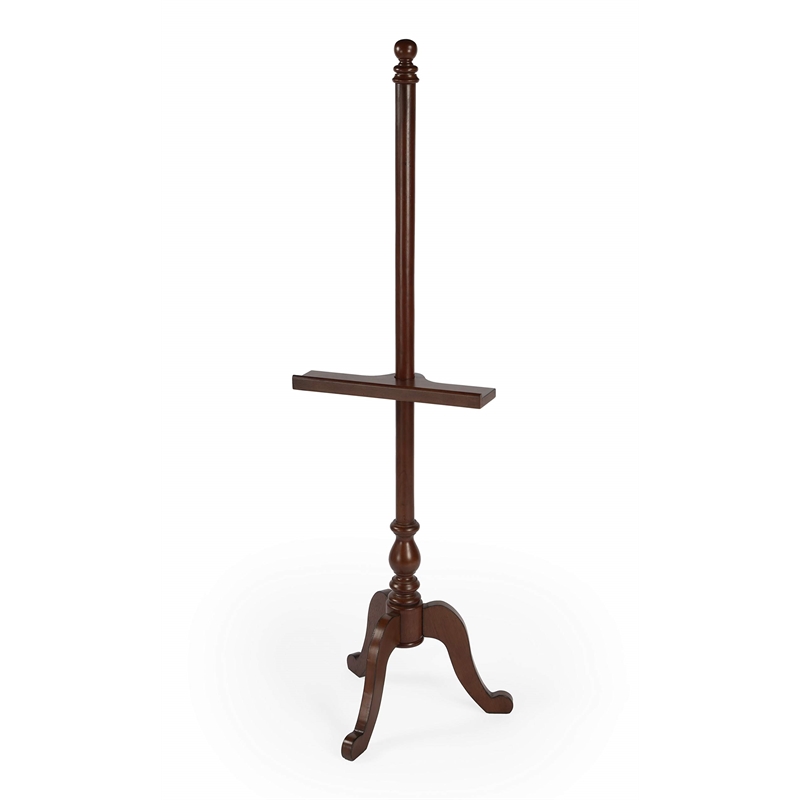 Beaumont Lane Wood Traditional Gallery Easel in Cherry Brown