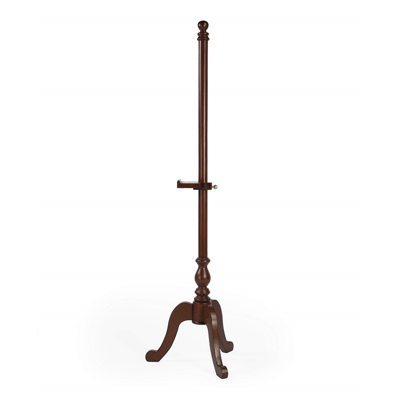 Beaumont Lane Wood Traditional Gallery Easel in Cherry Brown