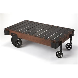 Beaumont Lane Industrial Chesterfield Industrial Chic Coffee Table