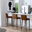 Beaumont Lane Modern Leather And Metal 32