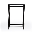 Beaumont Lane Metal Contemporary Mirrored Iron Nesting Tables