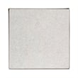 Beaumont Lane Contemporary Marble Side Table in White Finish