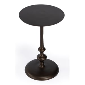 Beaumont Lane Contemporary Aluminium Side Table in Metal Finish