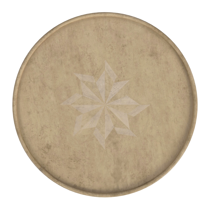 Beaumont Lane Traditional Wood Round 15.75